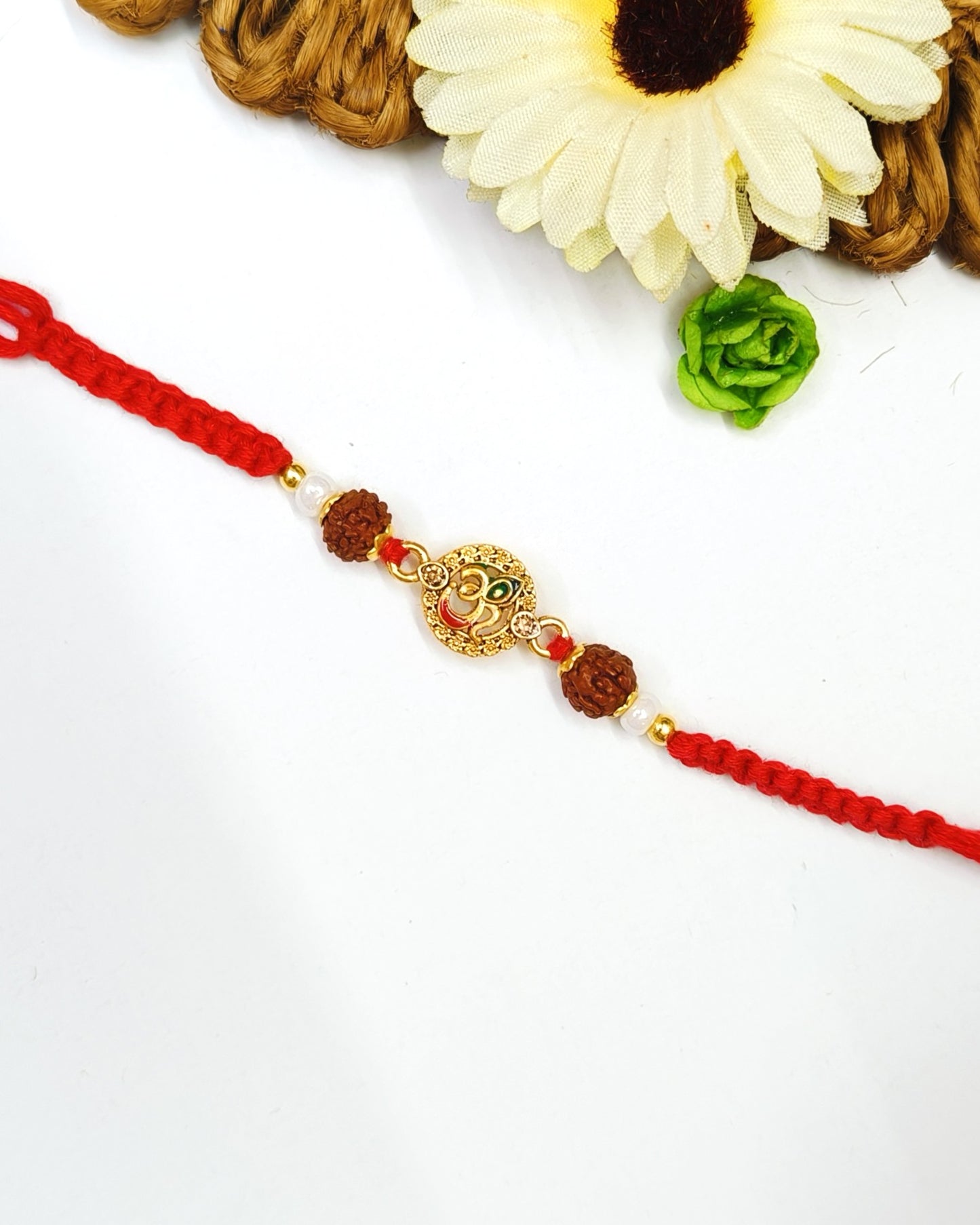 OM MEENA KNOTTED BHAI RAKHI