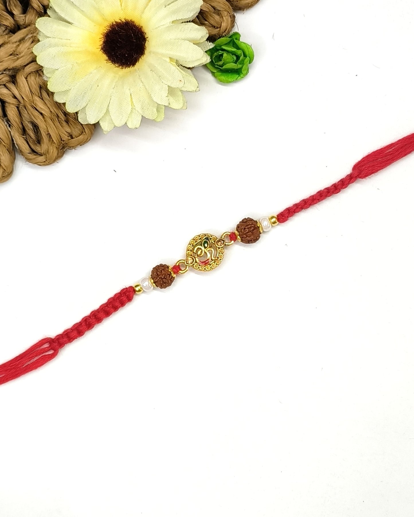 OM MEENA KNOTTED BHAI RAKHI