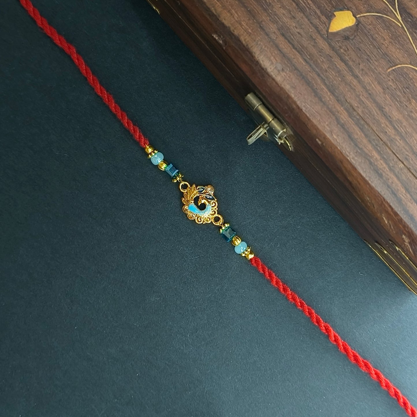 PEACOCK MEENA BHAI RAKHI