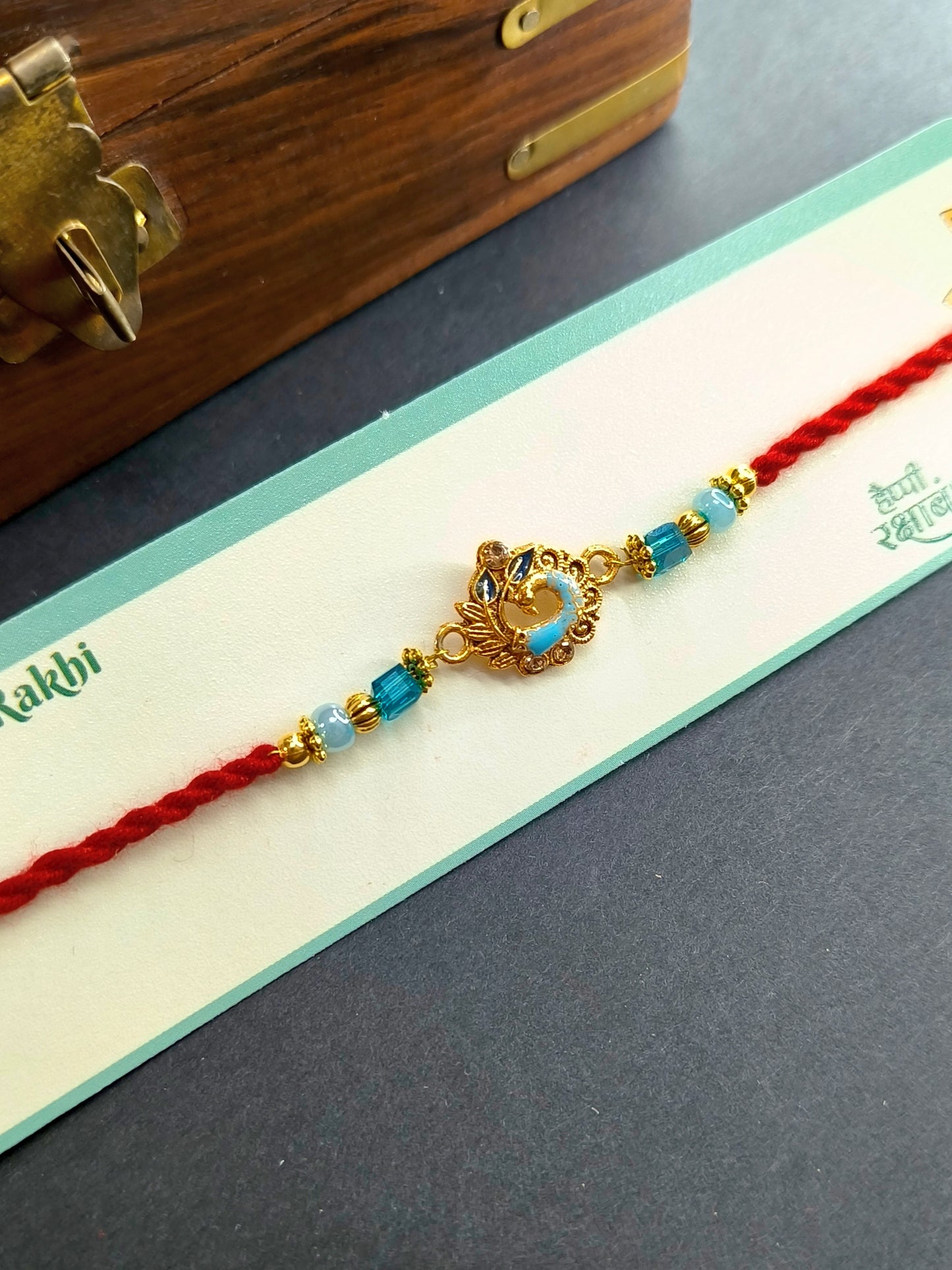 PEACOCK MEENA BHAI RAKHI