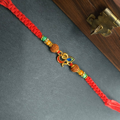 BIG OM FEATHER BHAI RAKHI