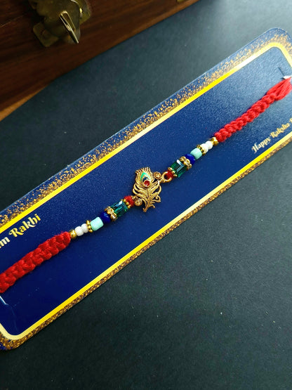 FEATHER BEDED BHAI RAKHI