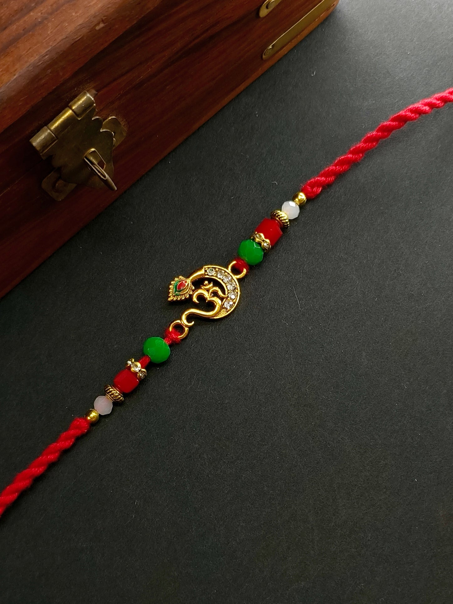 OM FEATHER MEENA BHAI RAKHI