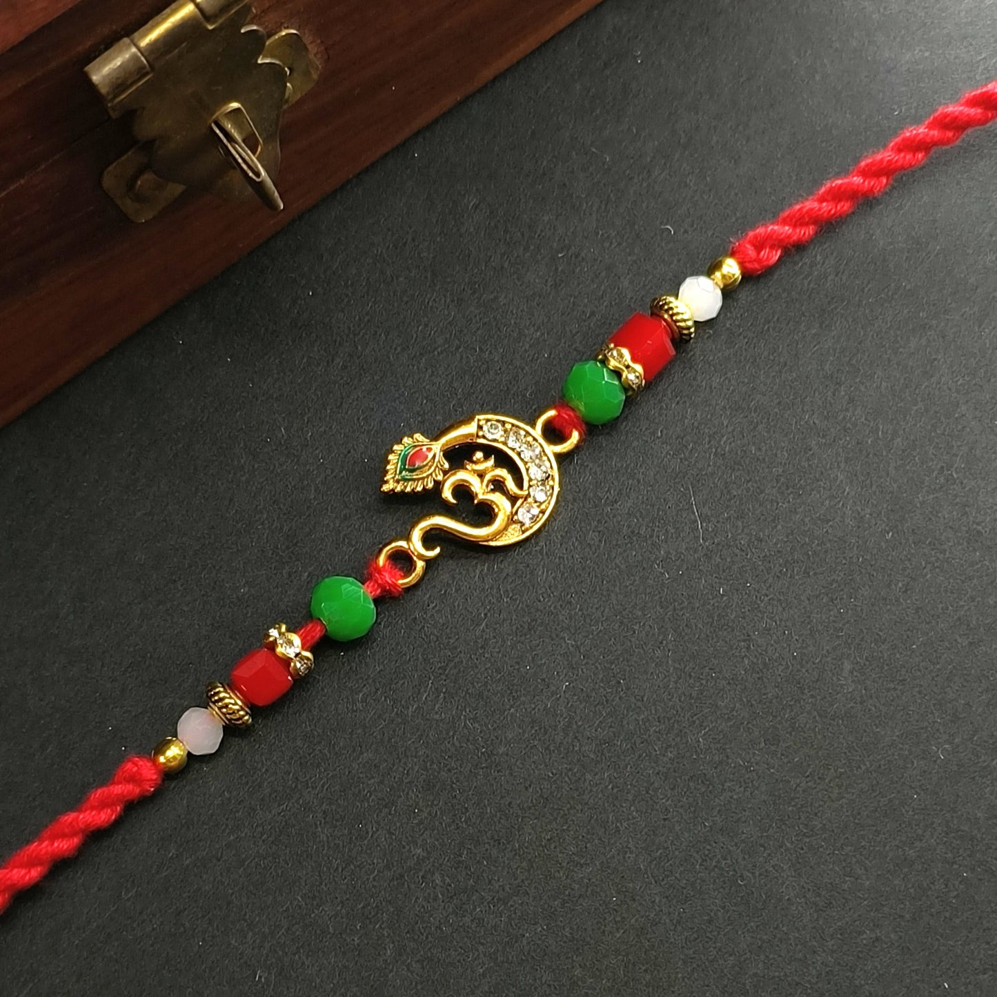 OM FEATHER MEENA BHAI RAKHI