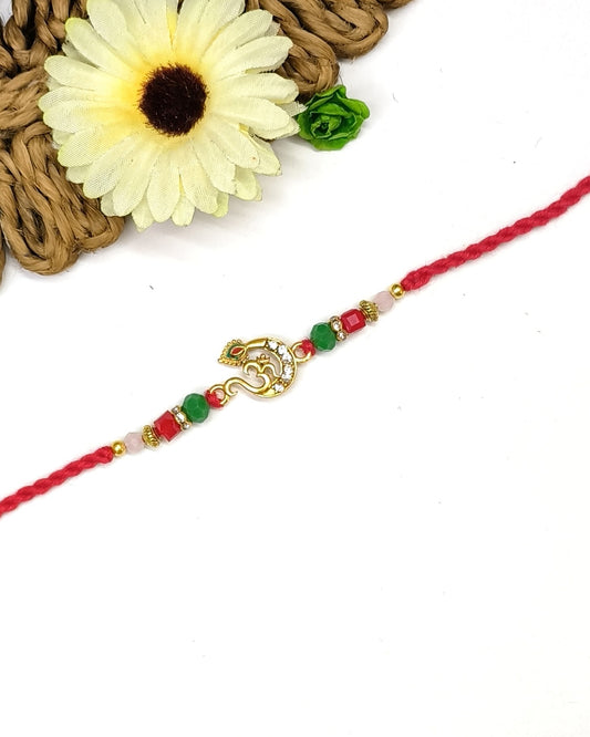 OM FEATHER MEENA BHAI RAKHI