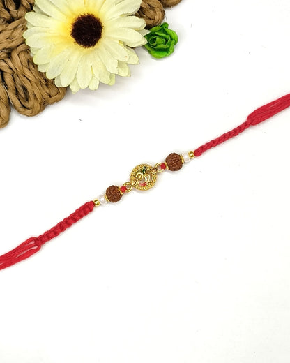 OM MEENA KNOTTED BHAI RAKHI