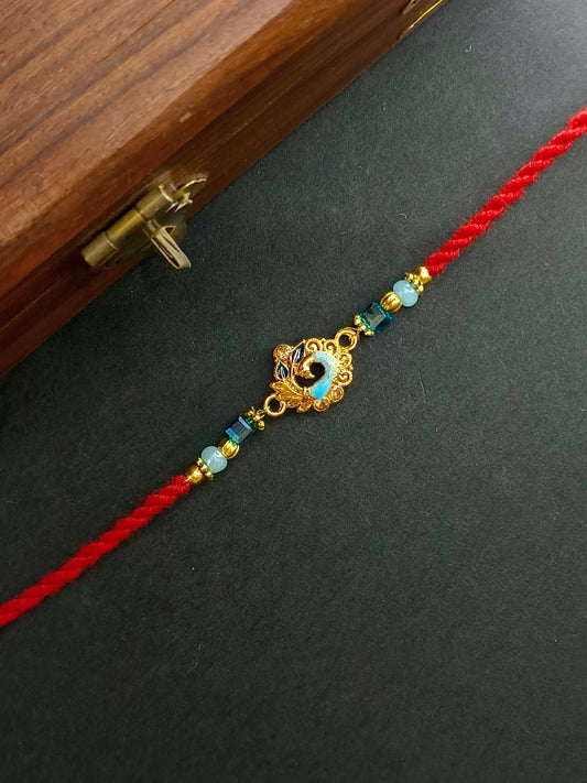 PEACOCK MEENA BHAI RAKHI