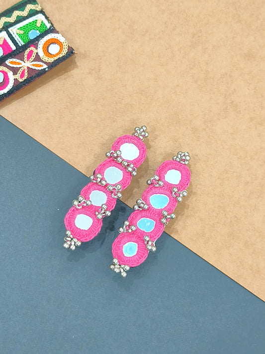 PINKY 4 MIRROR ONE SIDE HAIR PIN COMOBO