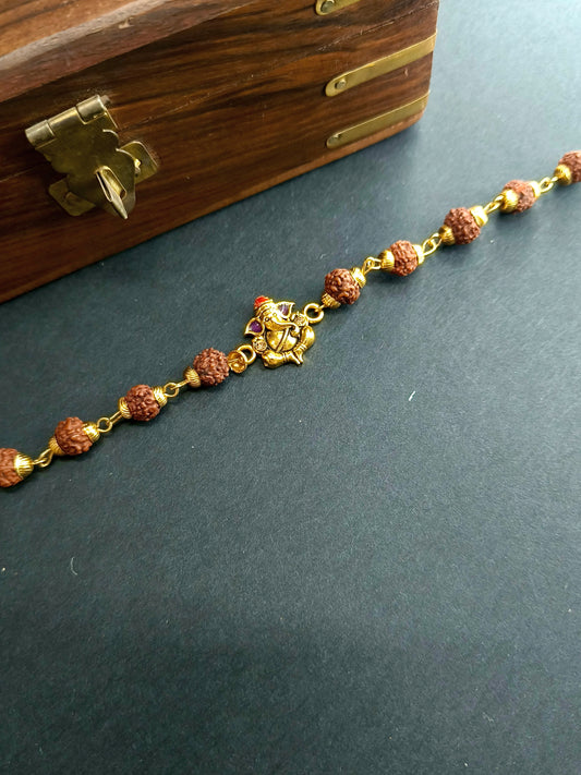 GANPATI RUDHRAKSH BHAI RAKHI